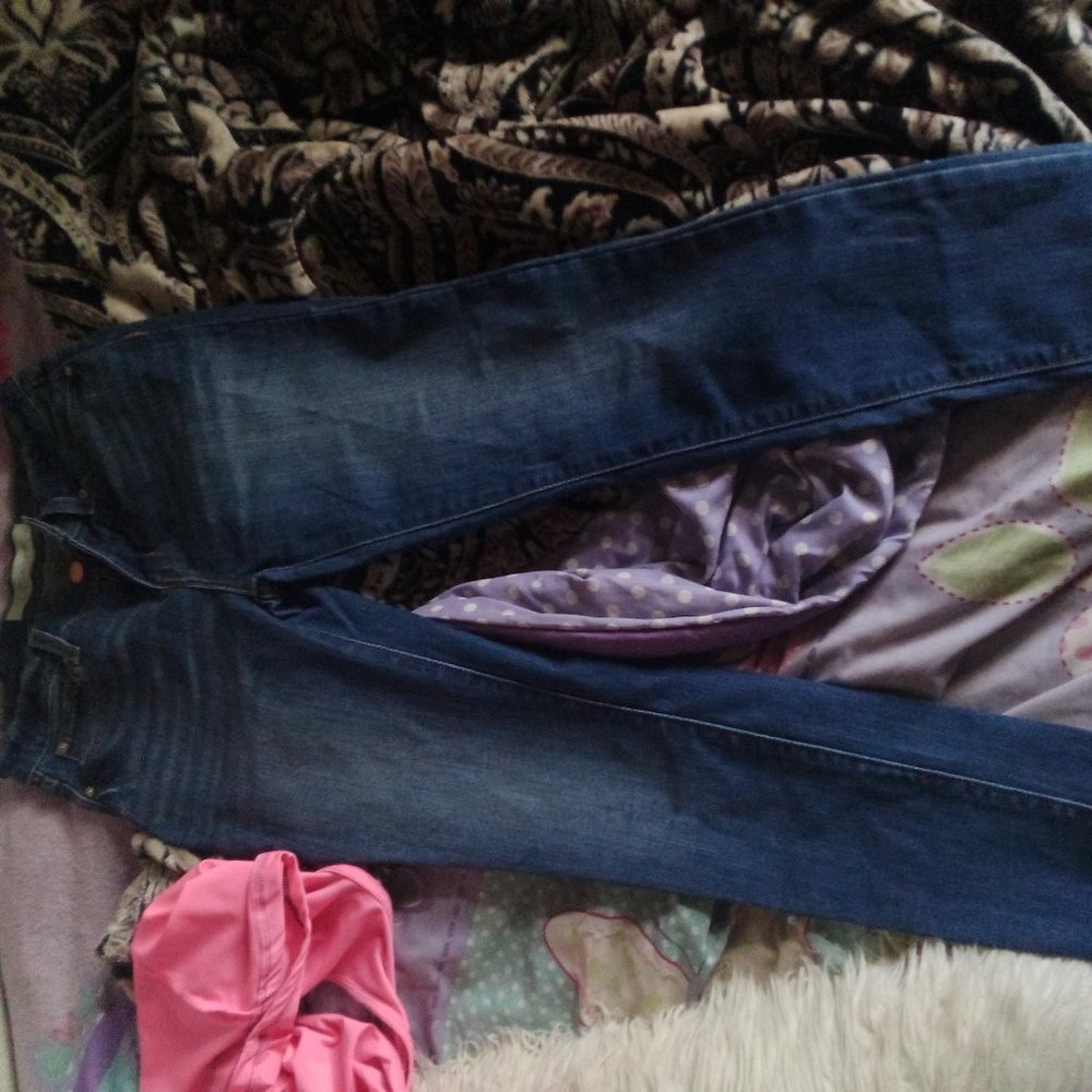 Levi's blue jeans